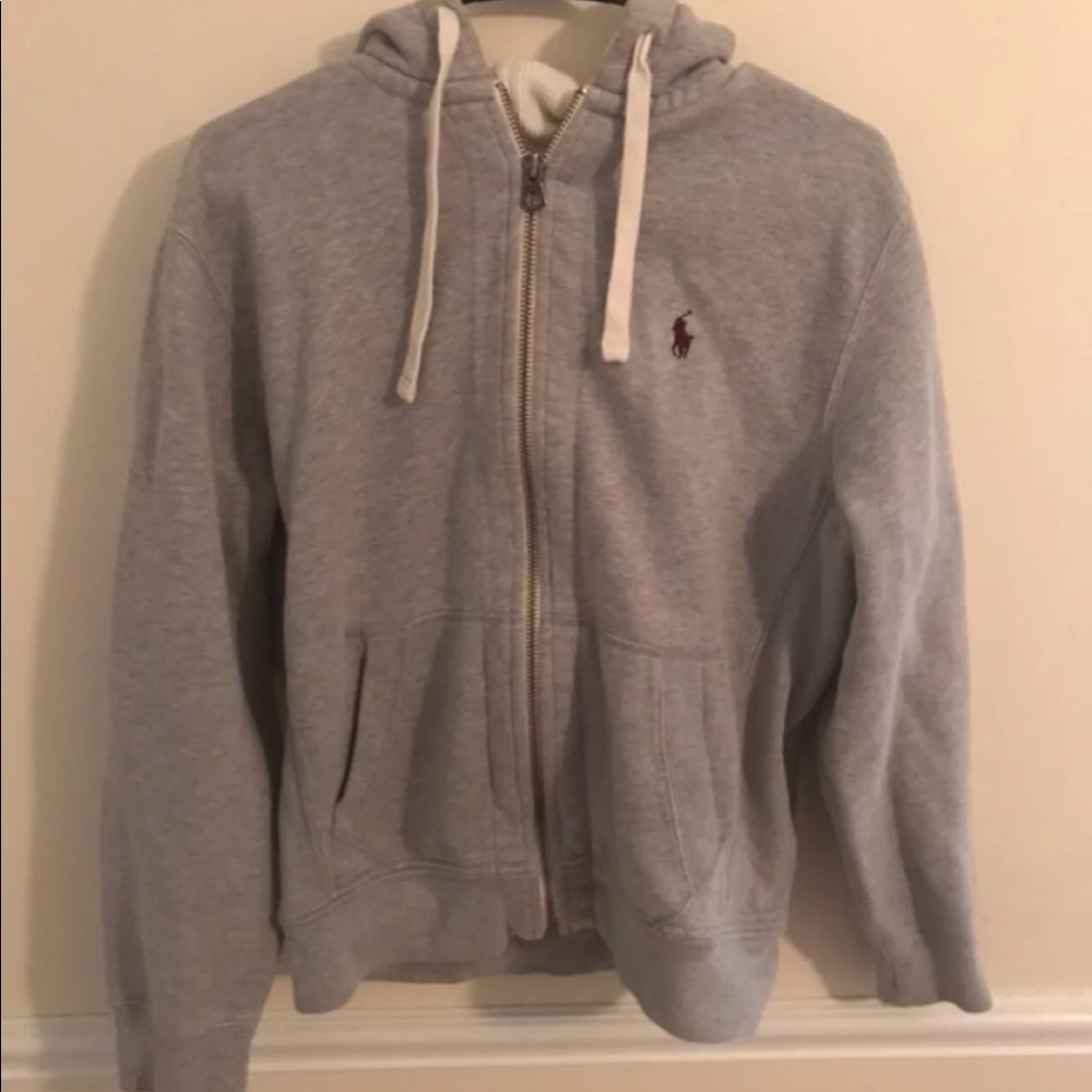 Polo grey hoodie